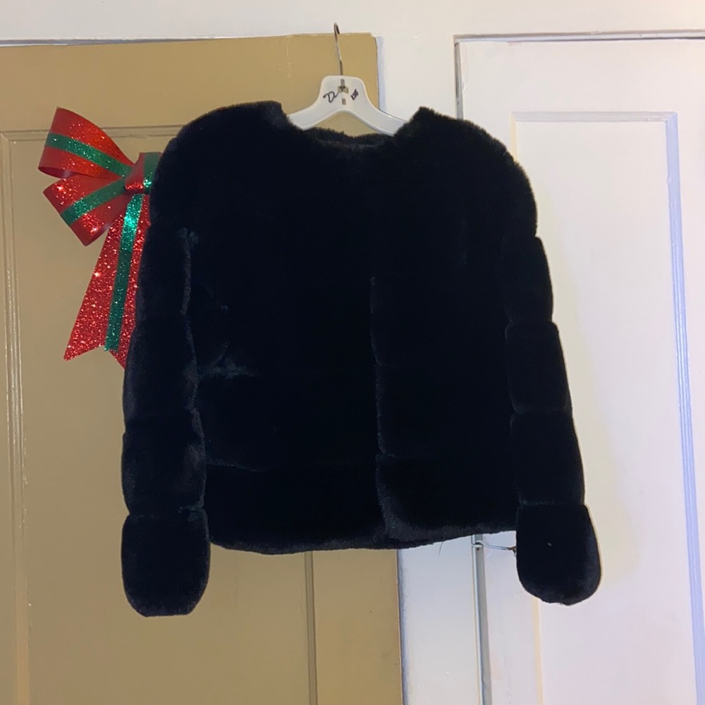 Fur winter coat